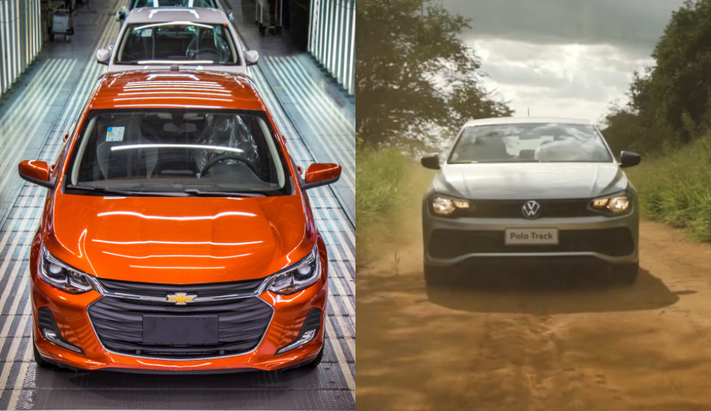 VW Polo Track vs. Chevrolet Onix: qual você leva?