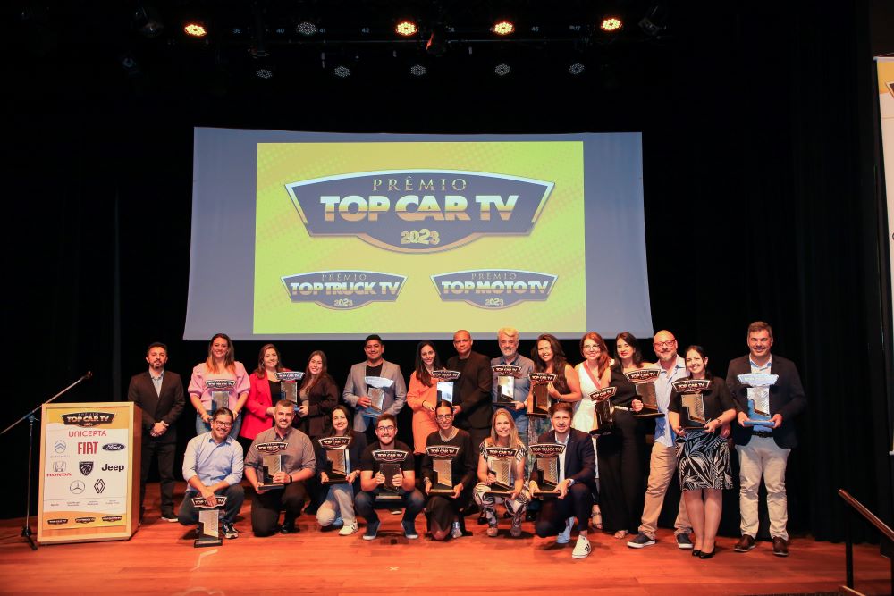 Os vencedores de 2023 dos prêmios Top Car TV, Top Truck TV e Top Moto TV