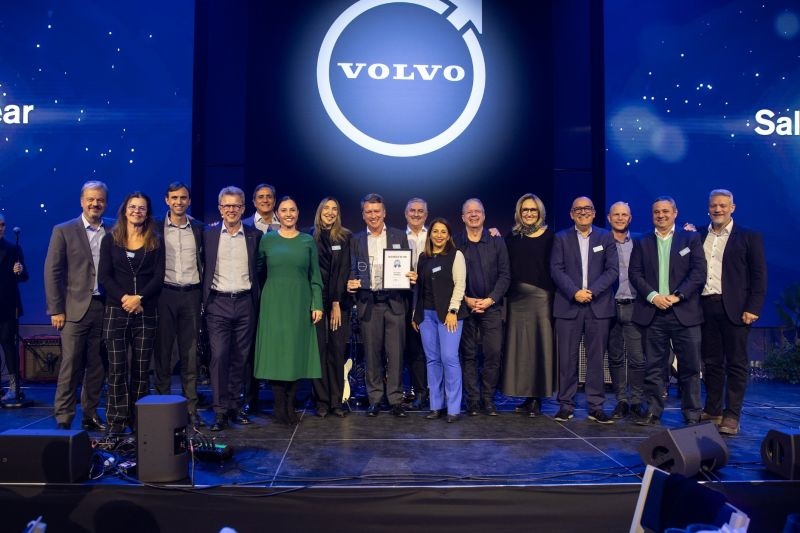 Volvo do Brasil conquista título de Mercado do Ano pelo segundo ano consecutivo
