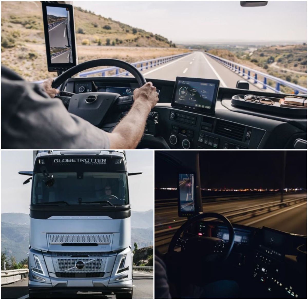 Conheça como funciona o retrovisor digital da Volvo Trucks