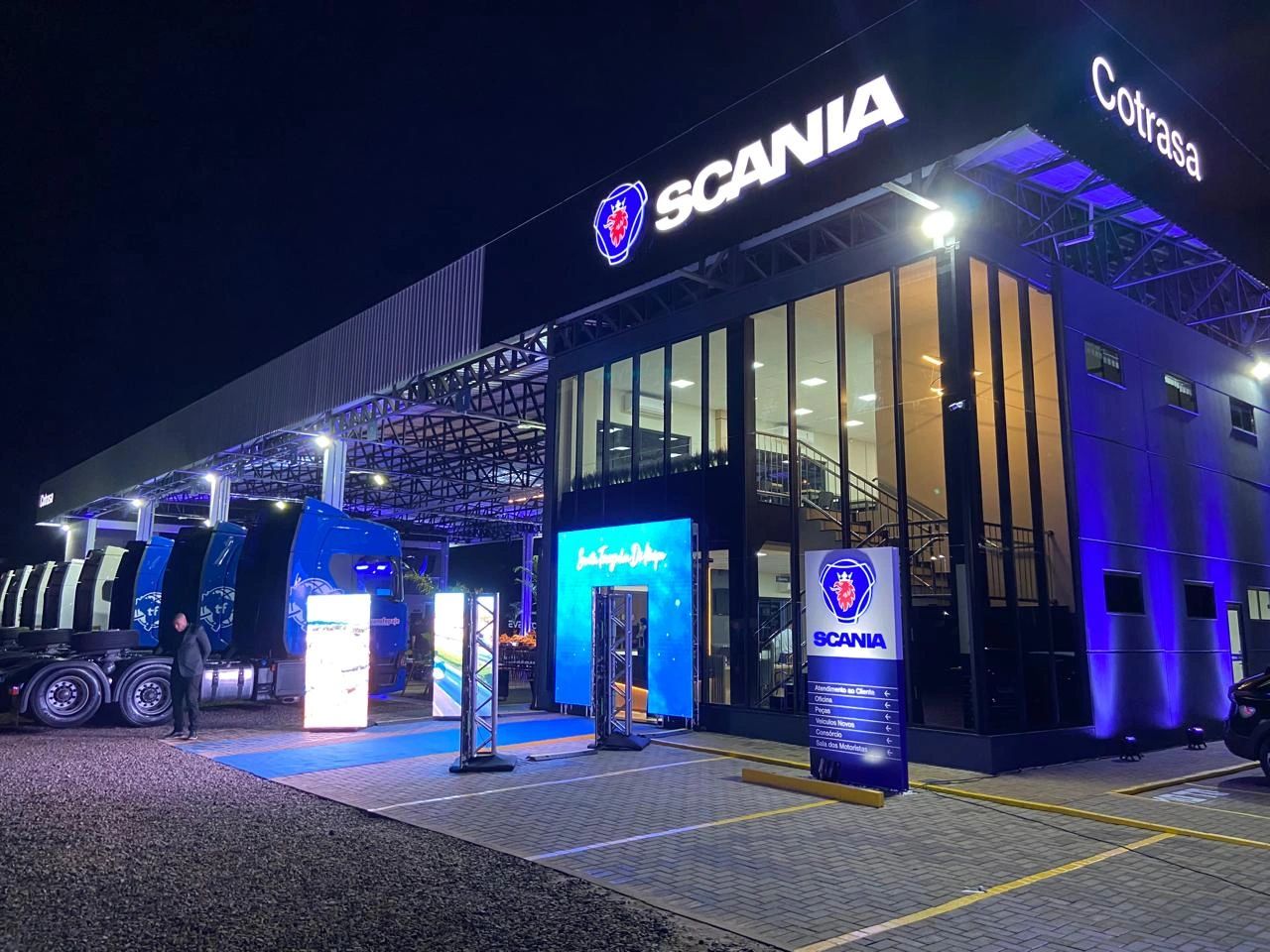 Inaugurada a nova casa padrão Scania Cotrasa no Paraná