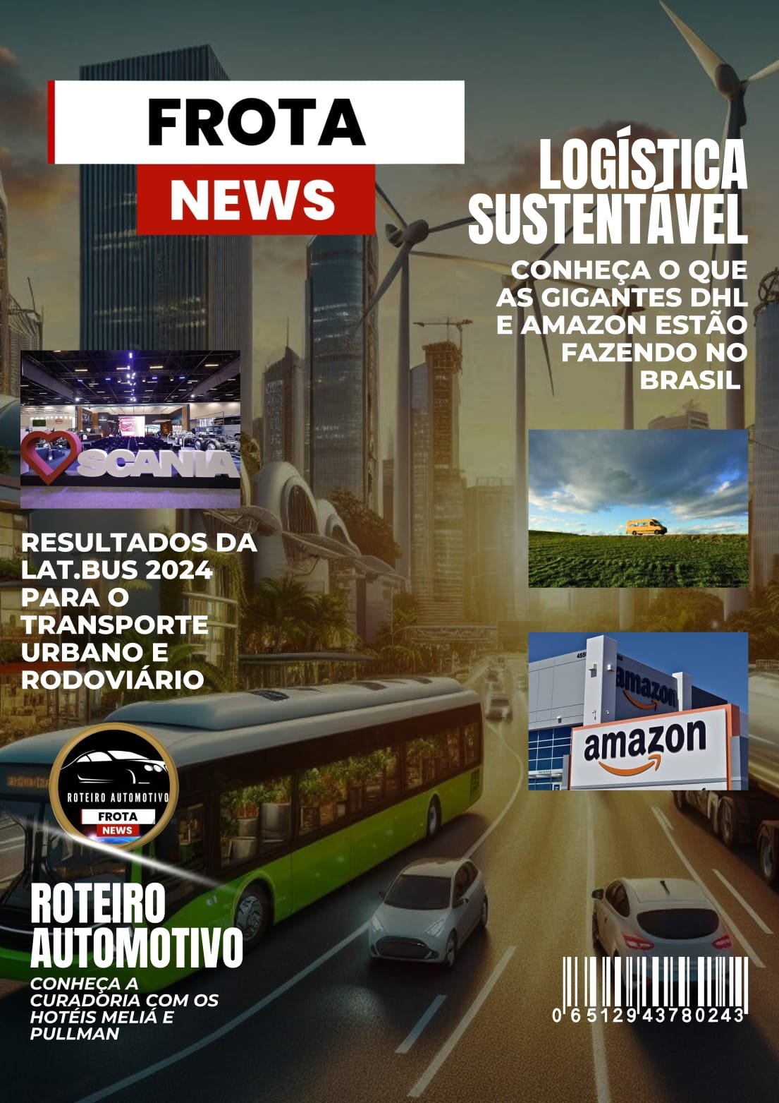 Frotia Edição 43 da Frota News com foco na logística sustentável